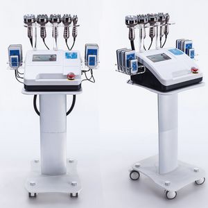 6 In 1 40K Ultrasonik Liposuction Haritasyon Zayıflama Makinesi Tripolar Sixpolar Bipolar Vakum RF Makinesi DHL
