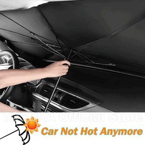 Araba Güneş Gölgesi Koruyucu Şemsiye Otomatik Ön Cam Pencere Güneşlik Kapakları Araba Güneş Koruyucu İç Önlük Koruma Aksesuarları