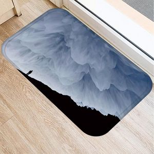 Yastık /Dekoratif Bulut Deniz Oturma Odası Sanat Kapatıcı Banyo kaymaz halı mutfak temiz halı DIY özel logo resim kim
