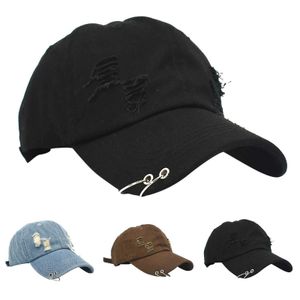 Ball Caps Женская шляпа ковбой -обруч Broken Bashball Cap Корейская версия Duck Cap Fashion Sun Visor G230209