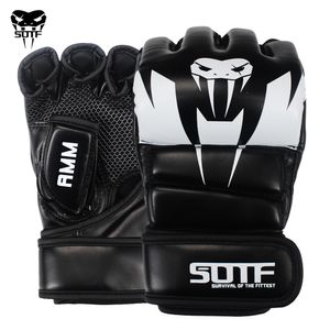 Luvas esportivas SOTF Adultos MMA Snake Venomous Multicolor Boxing Luvas MMA Tiger Muay Thai luvas Muay Thai Boxing Gut Glove Sanda Pads Box 230210