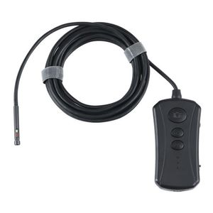 5m Kablo Uzunluğu WiFi Endüstriyel Endoskop, Çift Lens Muayene Kamerası 1080p Watreproof Borescope 7 LED Işıklar, IP67 Su Geçirmez Yarı Kablo Cam PQ308