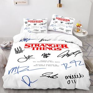 Bedding Sets Stranger Things Set Set Single Twin Full Queen King Size Stranger Things Set Set Aldult Kid Quarto 011 230211