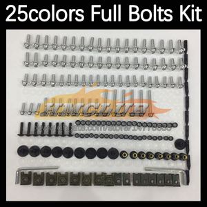 268pcs Tam Moto Gövde Tam Vidalar Kit Kawasaki Ninja ZXR 250 ZXR250 1991 1992 1993 94 1995 1996 1997 1998 Motosiklet Kaplama Cıvataları ön cam cıvata vidalı fındık