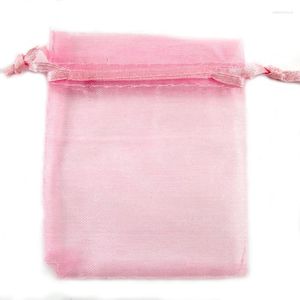 Bolsas de joalheria Oykza Quality 100pcs Organza Bag Bags Packaging Gift Mix Random Mix de traço 30x40cm