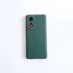 Подходит для кожа P50Pro кожа Huawei Mate40 Plain Leather Phone Case Case 50 Case Case Nova8 All-Pack Soft Cover