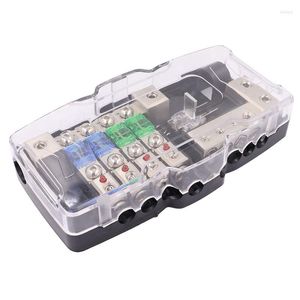 All Terrain Wheels 4 Way Car Audio Distribution BlockStereo Fuses Box Block 30A 60A ANL Blade FuseHolder 0/4GA