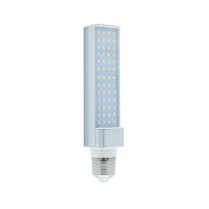 12W E26 Branco frio 6500K 110V 9W LED equivalente LED PL L￢mpada Rotativa G24-2 Base Horizontal Retrofit plug-in Plug-in LED Bulbo Usalight