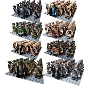 Blocks 21pcslot WW2 Military Building General And Soldier Array Soviet US UK China Figures Accessories Toys Christmas Gift 230213