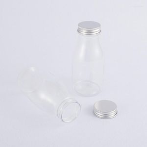 Бутылки для хранения оптом и розничная торговля 300 мл 20 шт. / Лот прозрачная алюминиевая крышка винта с питомца 300 куб.