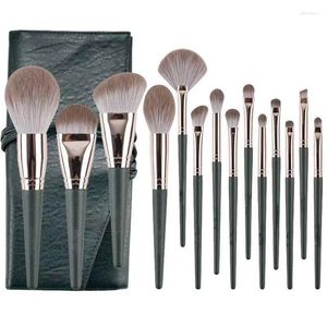 Makeup Brushes 14Pcs Soft Fluffy Tools Cosmetic Powder Eye Shadow Foundation Blush Blending Beauty Make Up Brush