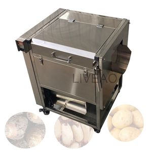 Mutfak CE Sertifikalı Endüstriyel Sebze Patates Havuç Taro Yam Kök Yıkama Peksim Yıkayıcı Makinesi