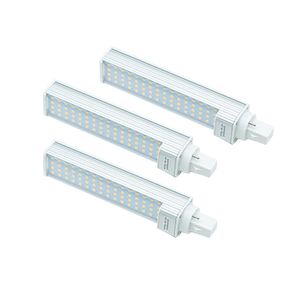 E26 G24D 2 Pin 12W LED ampul döner PL yatay gömme 9watt eşdeğer 180 derece ışın sıcak beyaz 3500K Soğuk Beyaz 6500K Crestech168