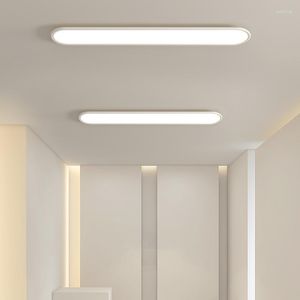 Avizeler Modern LED Tavan Avizesi Yemek Odası Koridoru Işık Uzun Strip Yaşam Koridoru Mutfak Yatak Odası Balkon Fikstürü