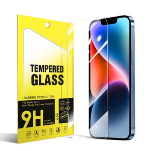 Защитная пленка для экрана для iPhone 14 13 12 Mini 11 Pro Max X Xs Max 8 7 6 Plus Samsung A71 A21 LG stylo 6 Aristo 5 Закаленное стекло с розничной коробкой