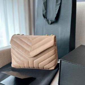 Orijinal deri kadın tasarımcı çantaları küçük çanta omuz tote çanta çapraz gövde bel çanta bayan moda bej harfler çanta zinciri cüzdan lüks el çantası