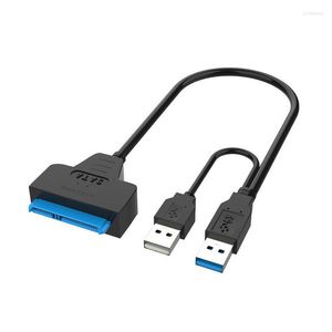 Компьютерные кабели SATA до USB 3,0 / 2.0 Адаптер кабеля на 6 Гбит / с 7 15/22 PIN для поддержки 2,5 -дюймовый внешний SSD жесткий диск HDD III 3