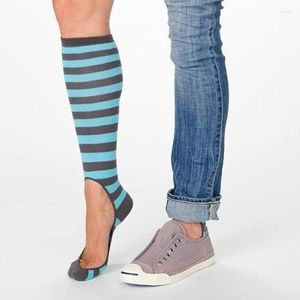 Kadın SOCKS 1PAIR Sıkıştırma Soccing Unisex Varisoz Damarlar Elastik Basınç Görünmez Çoraplar Uyku Ayakları Damar Tedavisi