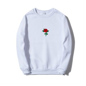 Erkek Hoodies Sweatshirts Erkekler Hip Hop Gündelik Kısa Sweatshirt Moda Adam Sokak Giyim Harajuku Sonbahar Kış Kış Komik Gül Baskı Hoodie Giysileri 230214