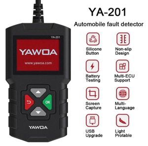 YA201 OBD2 CAR диагностический инструмент для автомобильного сканера.