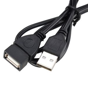 1m USB 2.0 Uzatma Kablo Hattı Dizüstü Bilgisayar PC Sabit Disk için Kadın Veri Kablosu