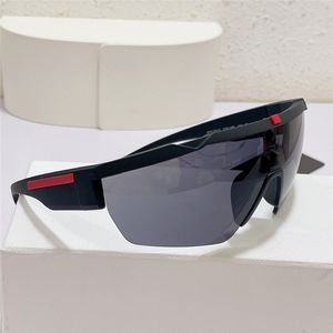 Çevreleyen aktif pilot güneş gözlüğü 03X-F asetat yarım çerçeve kalkan lensi basit spor tasarım stili dış mekan uv400 koruma gözlükleri