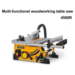 Multifunktionale Tischkreissäge für die Holzbearbeitung, 8-Zoll-Holzschneidesäge, staubfreie tragbare Holzbearbeitungsmaschine für staubfreie Säge auf der Baustelle