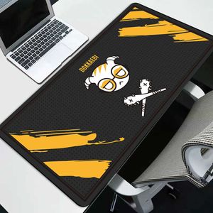 Tappetini per mouse Poggiapolsi Cute Rainbow Six Siege 80x30cm Gomma Super Large PC Mousepad Gamer Gaming Mouse Pad Tappetino per tastiera da scrivania XL per computer portatile T230215