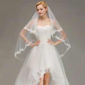 Two Layers Short with Comb Soft Wedding Veils