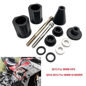 Tüm Arazi Tekerlekleri Parçalar Motosiklet Siyah Kesik Çerçeve Kaydırıcı Çökme BWM S1000RR S 1000 RR 2012 2011 2012 2013 HP4