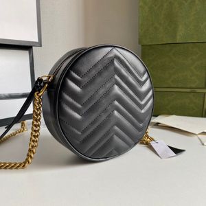 Crossbody bag women's wallet bill holder luxury handbag 2023 round mini backpack with iconic hardware tote bag fashion item