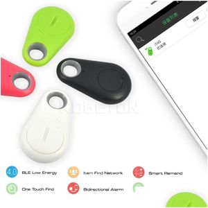 Araba DVR Araba GPS Aksesuarları Antilost Mini Akıllı Etiket Bluetooth Tracker Kablosuz Alarm Çocuk Çantası Cüzdan Key Bulucu Bulucu Kayıp DHAFR hatırlattı