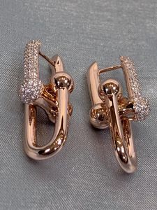 Brincos de ouro de prata Dangle Chandelier Chain Link Diamond Designer Fine Jewelry Top Quality Mulheres Mens Casal Moda Festa de Casamento Namorada Personalizado Atacado 22