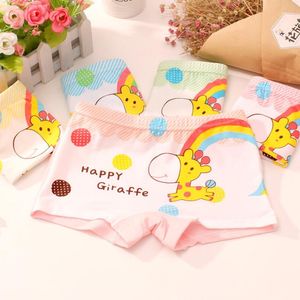 Külot 12 PCS/LOT GIRLES İŞ iç çamaşırı çocuk pamuk boksörleri çocuk şortlu panites bebek kız kıyafetleri 2-10 yıldır