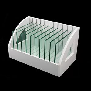 Spare Auto Glass Holder For Heat Box Heat Lamp Tint Display Glass Windshield Glass Storage Racks With 10 pcs Glass Kit For Window Tint Demo OC-1
