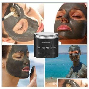 Diğer Cilt Bakım Araçları Kadın Yüz Yüz Tedavisi 250g Saf Vücut Güzellik Ölü Deniz Çamur Maske Damlası Sağlık Cihazları DHMPX