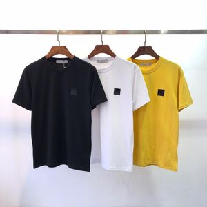 Camisetas masculinas de grife camisetas femininas camisetas luxuosas etiqueta bordada 100% algodão camisas polo manga curta 4 designs 15 cores vestido de verão