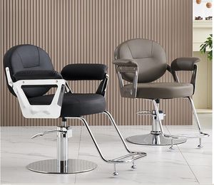 Üst düzey berber dükkanı saç kesimi sandalyesi, kuaför özel kuaförlük sandalye, basit, döndürülebilir, kaldırma, ütüleme ve boyama sandalyesi, salon mobilyaları, salon berber sandalyesi