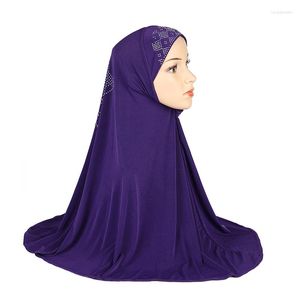 Etnik Giyim H1372 Son Büyük Boyut Müslüman Hijab Eşarp Arka İslami Şapkalar Armia Çeken Headwrap Ramazan Hediyesi