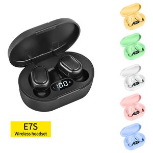 E7s TWS Casque Bluetooth Casque Sans Fil In-Ear Stéréo Réduction du Bruit Sport Casque avec Microphone Casque