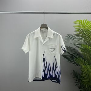 tasarımcı gömlek erkekler Artı Boyutları 3XL erkek Casual vintage Gömlek Kısa Kollu Yaz Gömlek Skinny Fit Çeşitli Desen Erkek Giysileri Hırka Bluz
