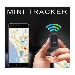 Araba GPS Aksesuarları Akıllı Mini Tracker Bulucu Güçlü Gerçek Zamanlı Manyetik Küçük İzleme Cihazı Motosiklet Kamyonu Çocuklar Gençler Eski Dro DH0AG