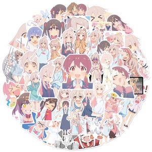 50pcs anime olmamak Ernie Sos Stickers sevimli kız onimai im şimdi kız kardeşi grafiti çocuk oyuncak kaykay araba motosiklet bisiklet etiketi çıkartmaları toptan