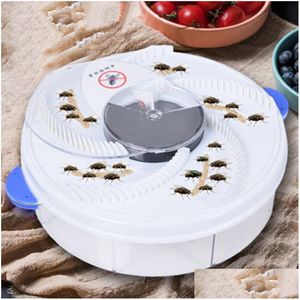 Diğer Bahçe Malzemeleri Yükseltilmiş Sürüm USB Flytrap Matic Pest Catcher Killer Elektrik Tuzağı Cihaz Böcek Reddetme Kontrolü 230110 DROP DH9CV