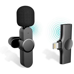 K11 2.4G Mini Microfone Clipon Lapeel Live Microfones Lavalier Wireless para Tiktop YouTube Voice Reconding