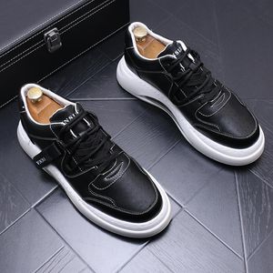 202S4 Корейской мужской весенней версии 2024 Случайные ботинки Мода маленькие белые туфли Zapatos Zapatillas Hombre A11 79 649 965 933