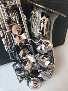 2023 Alto sax Germany JK SX90R Keilwerth Saxophone Black Nickel Silver Alloy Alto Sax Brass Musical Instrument Mouthpiece Copy Free shipping