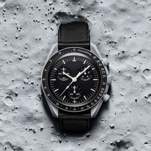 Moon Watch Мужские дизайнерские часы Air King Биокерамические Moonswatches Керамические часы Planet Movement Montre Наручные часы Master Limited Edition
