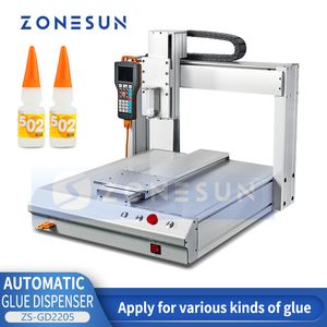 Zonesun Soltion Automatic Machine Glue Dispensador Program￡vel Rota Grease Pasta Adesiva M￡quina de dispensa￧￣o de selante ZS-GD