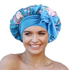 Beanies Beanie/Kafatası Kapakları Kadınlar için Saten Bonnet Afrikalı Baş Sarp Siyah Saç Bonnetler Uyuyan İpek Örgüler Giyim Aksesuarları